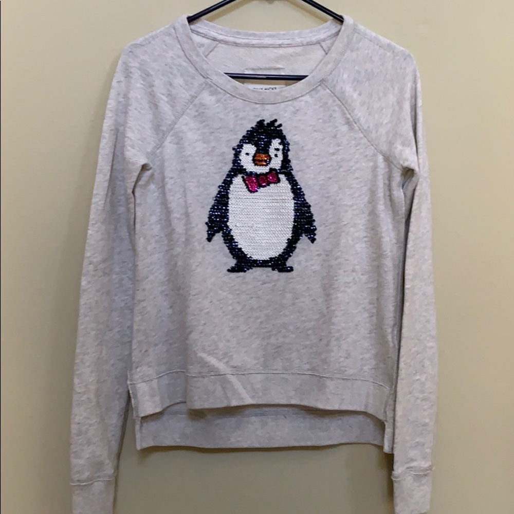 Gilly Hicks penguin crew neck sweater